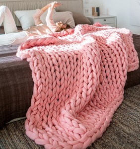 <span class=keywords><strong>Couverture</strong></span> en tricot super douce HulooSleep, <span class=keywords><strong>couverture</strong></span> en tricot épais faite à la main pour le salon, <span class=keywords><strong>couverture</strong></span> en tricot à câble, <span class=keywords><strong>couverture</strong></span> en <span class=keywords><strong>laine</strong></span> mérinos épaisse - Product Image 4