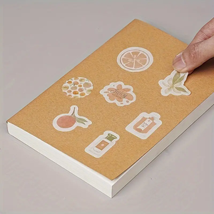 Carnet de croquis A5/B5 rétro à couverture rigide, écologique, 100 feuilles, super épais, vierge, pour peinture et dessin, en papier kraft – Vente en gros promotionnelle - Product Image 3