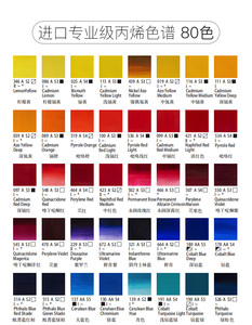 Winsor & Newton 60ml Pittura Acrilica Professionale per Arte su Tela e Carta, Processo di Qualità, Vendita all'Ingrosso 80 Colori - Product Image 4