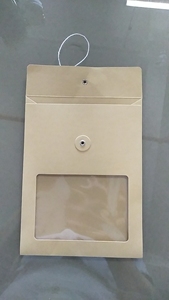 Bán Buôn Kraft Giấy Phong Bì Làm Máy Chuỗi <span class=keywords><strong>Tie</strong></span> Phong Bì Cho Bao Bì T Áo Sơ Mi Với Cửa Sổ Tái Chế Phong Bì - Product Image 5