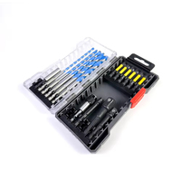 Juego de Puntas Magnéticas de Precisión T20 de Acero Cromado para Uso Industrial Profesional OEM, Juego de 4 Puntas de Destornillador Hexagonales Torx S2, 1 Año de Garantía