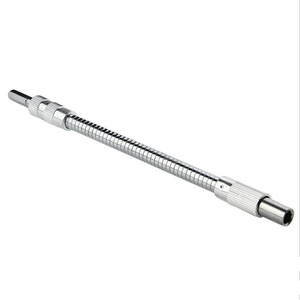 Flexible Metal <b>Shaft</b> Extension Rods 250mm 300mm Steel Drill Accessories With Bearing For Cordless Drills - Product Image 4