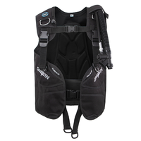 Jaket Penyeimbang Apung (BCD) DIVESTAR Custom Scuba Diving dengan Logo Kustom dan Perlengkapan Menyelam Sidemount, Peralatan Bawah Air