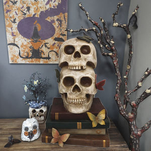 Gotische Edgar Allan Poe 'S Steeds Meer Ravenroos Bibliografie Standbeeld Hars Halloween Partij Vogel Hoofd Beeld Sculptuur - Product Image 5