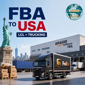 Agente de Transporte de Carga de China a Estados Unidos, DDP, Agente de Envío de <span class=keywords><strong>Amazon</strong></span> FBA, Transporte Marítimo LCL, Transporte Aéreo, Servicio Puerta a Puerta - Product Image 1