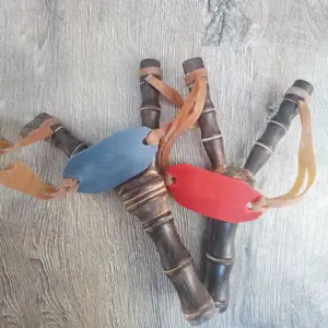 Leder-Schleuder-Gummicord Spaß traditionelles Kinder-Katapultspiele personalisiertes Schleuder-Zubehör