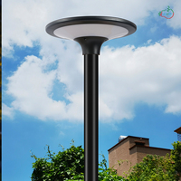 Breveté 360 °   Lampe solaire LED pour jardin, éclairage doux, 2300lm, extérieur, IP65, étanche, 20W