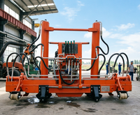 Équipement d'entretien des voies ferrées : Machine de levage hydraulique de type portique 150 kN, vérin de voie ferrée en acier inoxydable, système 20 MPa