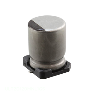 Condensateur de surface original CAP ALUM 12UF 20% 200V SMD 12 uF ULT2D120MNL1GS - Product Image 1