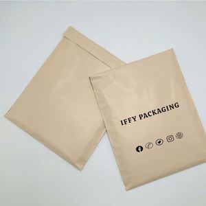 Bolsa de Correo de Papel Kraft Biodegradable y Ecológica, Impresa Personalizada, para Joyería, Ropa y Mensajería, con Logotipo - Product Image 6