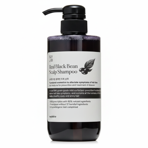 [SOY LAB] Shampooing pour le cuir chevelu aux haricots noirs 500 ml pour cheveux bouclés, nourrissant, hydratant, nettoyage en profondeur, rafraîchissant, cuir chevelu soyeux et lisse - Product Image 2