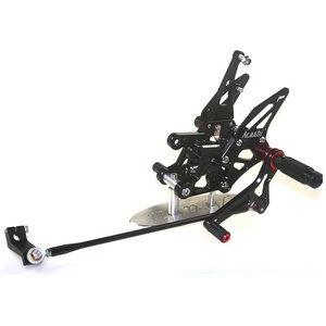 Pedane Arretrate Regolabili CNC per Moto YAMAHA <span class=keywords><strong>FZ1</strong></span> 2006-2014 e FZ8 2010-2013, Accessori per Moto - Product Image 4