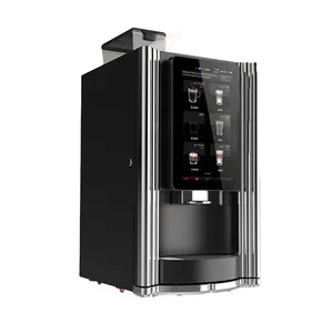 IOT 10 Flavors Bean To Cup Máquina Expendedora de café Espresso 110V 220V Sistema de pago multifuncional Cafetera de molienda fresca