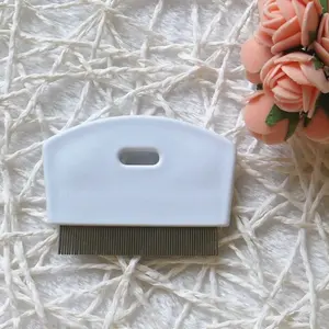 Popular Child Hair Lice Nit Tick Louse Flea Cleaning Removing Comb With Thin And Short Teeth