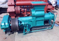 Ligne de production automatique de briques en argile hydraulique avec PLC et boîte de vitesses, machine à fabriquer des blocs à verrouillage