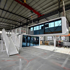 HOT SALE Space Capsule Hotel <b>Kit</b> Luxury Tiny House Mobile Homes Steel Structure Waterproof Prefab Home - Product Image 1
