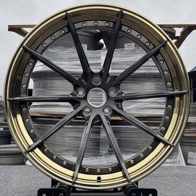 For Factory 18-24 Inch Forged Car Alloy Wheels Custom PCD 5x112/5x120 Aluminum 3 Piece New Chrome Concave Design