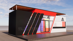 40ft Flatpack Container Shop Digital Retail Station Shoes Display Unit Modular Expo Smart Kiosk <span class=keywords><strong>à</strong></span> <span class=keywords><strong>Paris</strong></span> - Product Image 4