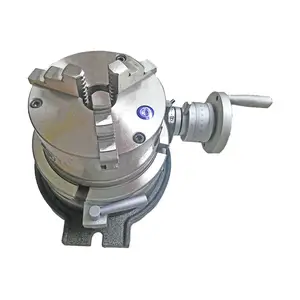 TS250A Horizontal Rotary tabela indexador com K11200 torno chuck para cnc dilling fresamento chato máquina de gravura