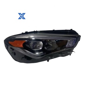 ไฟหน้า LED สำหรับ Mercedes CLA118 ปี 2019-2023 รุ่นอเมริกา - ชุดไฟหน้าพร้อมใช้งาน ได้มาตรฐาน DOT แบบเสียบปลั๊กใช้งานได้ทันที ไฟหน้า LED - Product Image 4