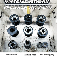 Composants d'assemblage de roues de vélo sur mesure usinés avec précision par CNC en acier inoxydable, y compris l'usinage par électroérosion à fil, le perçage et la brochage.
