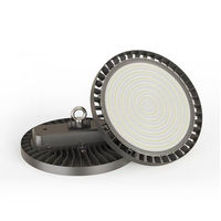 Luminaire LED UFO à haute luminosité intégré MIC 150W 200W 240W pour usine, gymnase, hangar, lampe de plafond à lentille prismatique ETL DLC