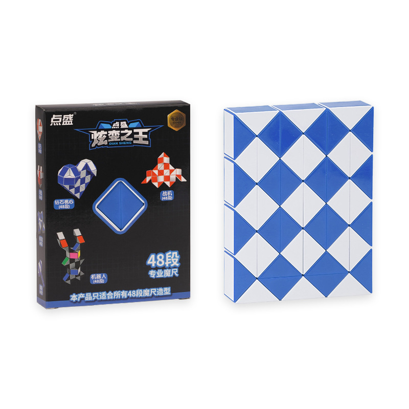 48 azul y blanco