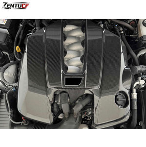 Suitable for Lexus RC F GS F 5.0 Carbon Fiber <strong>Engine</strong> Cover, OEM Style High Quality Real Carbon Fiber <strong>Engine</strong> Shroud. - Product Image 6