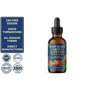 Gocce di Supporto Cardiaco con Estratto di Biancospino per il Ritmo Cardiaco di Cani con Rumori Cardiaci GMP ISO COA - Product Image 1