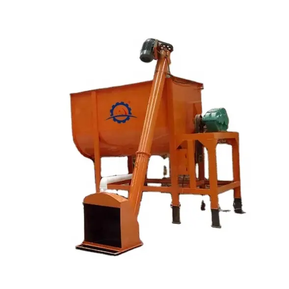 Machine de mélange et d'emballage de mortier sec de malaxeur adhésif de carreaux de céramique de QIC 3-4 t/h