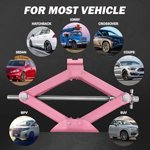 Kéo carjack Kit với tiết kiệm lao động Ratchet cờ lê cho xe ô tô SUV Sedan màu hồng xe máy Scissor Lift đứng xe máy hoist <span class=keywords><strong>jack</strong></span> - Product Image 5