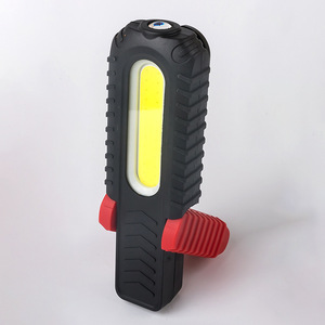 Lampe de travail LED rechargeable 3.7v noire et rouge, lampe d'inspection portable pour réparation - Product Image 2