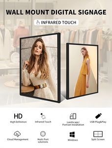 Ultra Slim 32 <span class=keywords><strong>42</strong></span> 49 55 inch hệ thống Android Wi-Fi Màn hình quảng cáo màn hình treo tường LCD hiển thị tùy chọn có sẵn - Product Image 2