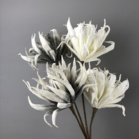 AR-524 ZUOYI EVA Mousse Fleur Série Plante Artificielle Feuille Protea Berry Fruit Fleur Pour Fleurs Sèches