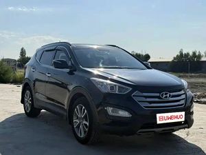 סנטה פה 2013 טורבו 2.0T 245 כוחות סוס אוטומטית 4X4 רכב שטח הגה שמאלי פנים כהה מושבי עור יוקרתיים רכב משומש - Product Image 3