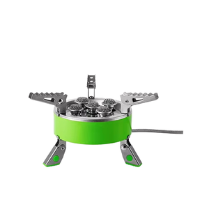 STAR CAMP 9800W Tragbarer faltbarer Stahl-Gasherd Big Fire Outdoor Camping brenner zum Wandern und Split-Öfen Verwendet Butan-Kraftstoff - Product Image 1