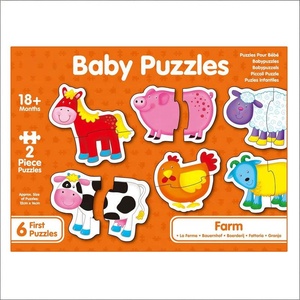 Divertenti, Educativi e Colorati <span class=keywords><strong>Puzzle</strong></span> per la Prima Infanzia - Set di 6 <span class=keywords><strong>Puzzle</strong></span> a Due Pezzi per Neonati - Product Image 2