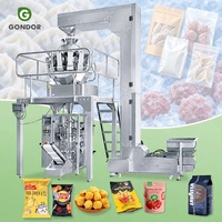 Machine de remplissage à élévateur à godets de type Z pour l'emballage de granulés de fruits, de sucre et de riz en sachets Doypack de 1 kg, 2 kg, 5 kg pour la glace