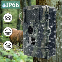 Cámara de Caza para Exteriores, Impermeable, con Visión Nocturna, 36MP, Sensor CMOS 1080p, Distancia IR de 65 pies, 8 Meses de Autonomía