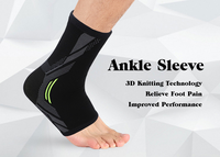 Compression Récupération Pied Manches Cheville Attelle Unisexe Sport Cheville Soutien Orthèse Pied