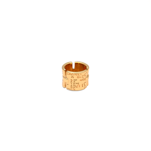 Fashion <b>Ring</b> 316L Stainless Steel PVD Gold Plating Resistant Sustainable Design - Product Image 2