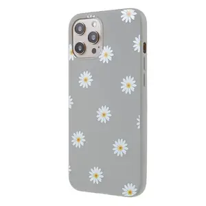 Trendy Soft Flower Phone Case For iPhone 6 7 8 7 Plus 11 12 Pro Max 11 Pro 11 Cell Phone Case