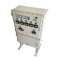 Boîte de distribution d'alimentation multicolore en option, IP55, serrure hybride, 20 prises, acier galvanisé, coque en acier inoxydable, intérieur/extérieur