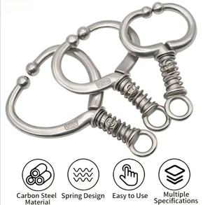 แหวนจมูกวัวทำจากสแตนเลสอุปกรณ์สำหรับฟาร์ม - Product Image 5