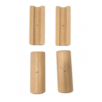 Mecanizado CNC de Precisión OEM de 5 Ejes para Madera de Haya, Piezas de Madera Personalizadas, Fresado, Brochado, Formas Complejas, Decoración de Muebles de Alta Gama