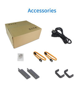 BKHD Montaje en rack 2U Host de computadora industrial 1LAN 6COM RS232 RS485 GPIO Intel J4125 J6412 Linux/WIN10/7/<span class=keywords><strong>XP</strong></span> - Product Image 6