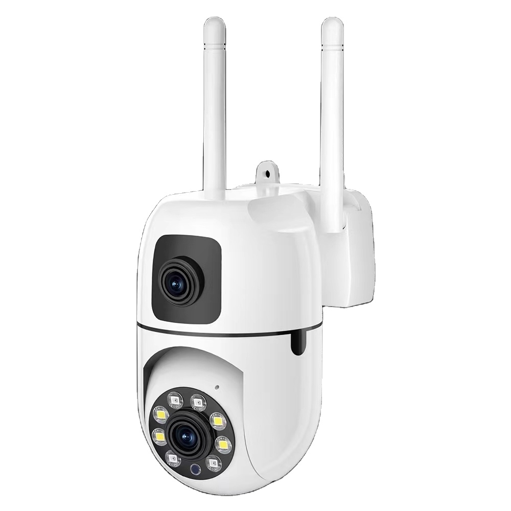 YIIOT 4MPデュアルレンズWiFi PTZカメラ｜夜間視認性と二方向音声
