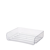 Caja de almacenamiento de libros de escritorio para oficina en casa, estante de archivos superpuesto, estantes multicapa, suministros para estudiantes, caja organizadora de artículos diversos