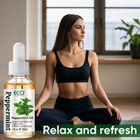 Huile Essentielle de Menthe Poivrée en Gros, Fournisseur en Vrac, Distillée à la Vapeur pour Diffuseur, Massage, Soins de la Peau, Aromathérapie, OEM, ODM