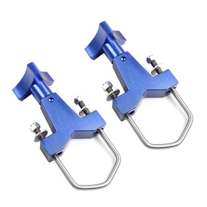 Soporte de montaje de aluminio para gato elevador de alta resistencia, con base de tubo en U de 1-2.5 pulgadas, para piezas de modificación de automóviles - Product Image 1